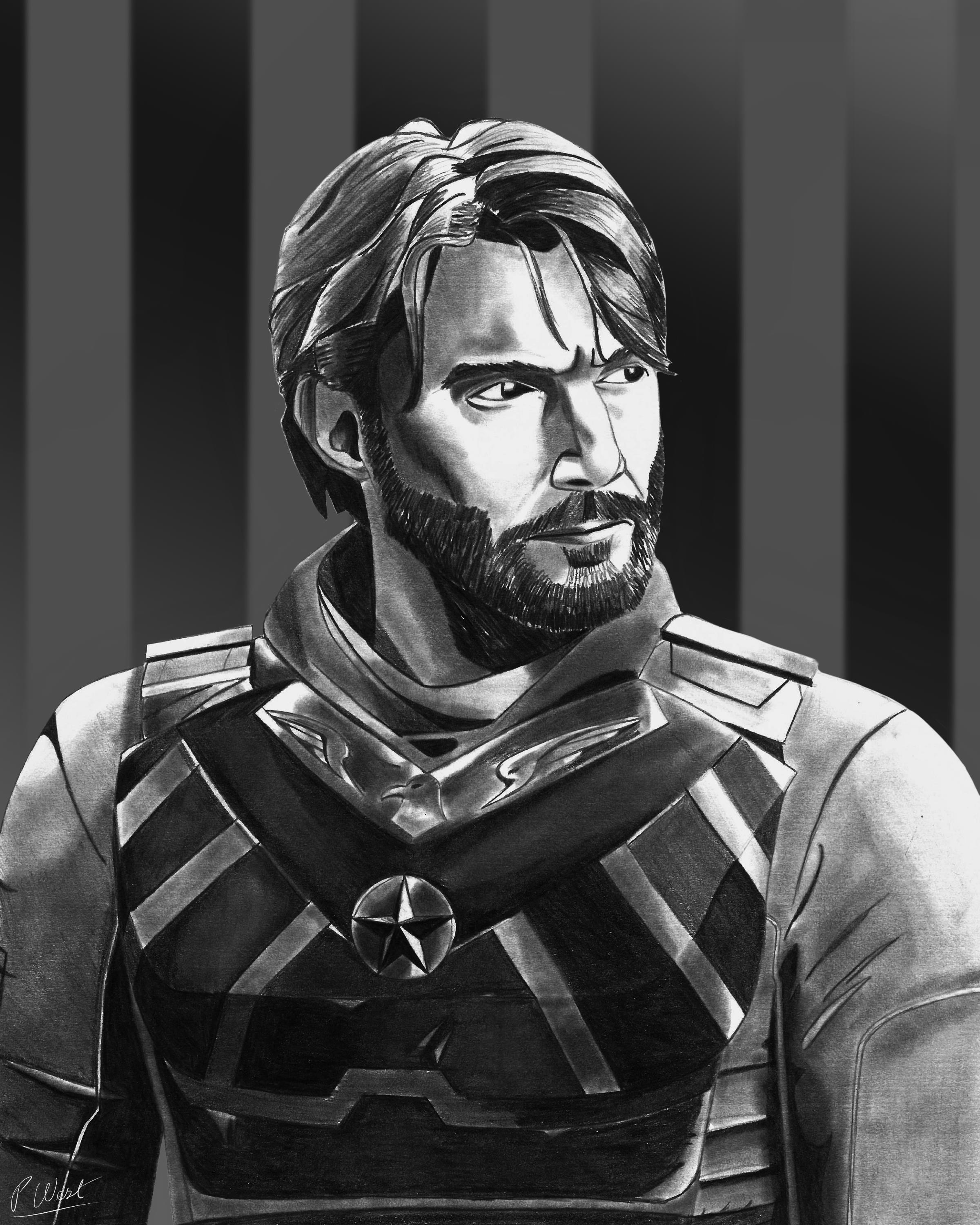 This is a print of Soldier Boy